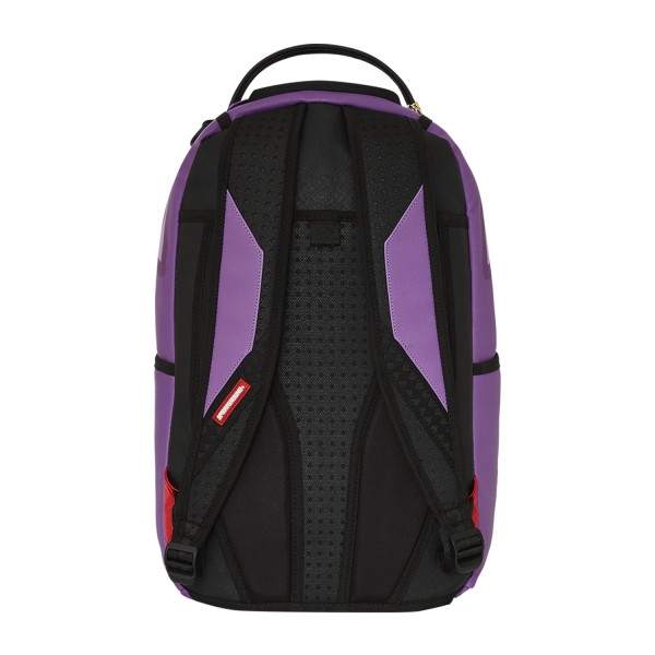 Sprayground - Zaino viola Purple shark central in ecopelle per uomo | b7740nsz