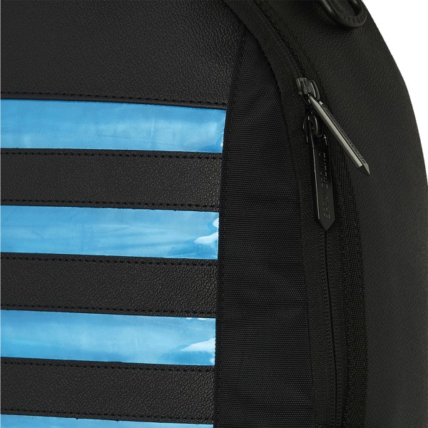Sprayground - Zaino nero Led stripe sharks interattivo per uomo | b7612nsz black