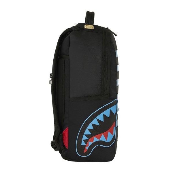 Sprayground - Zaino nero Led stripe sharks interattivo per uomo | b7612nsz black