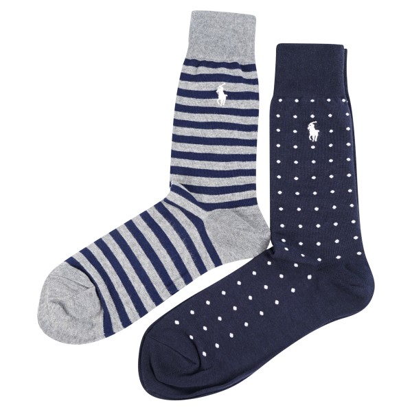 Polo Ralph Lauren - Set di 2 paia di calze multicolore per uomo | 449655259002