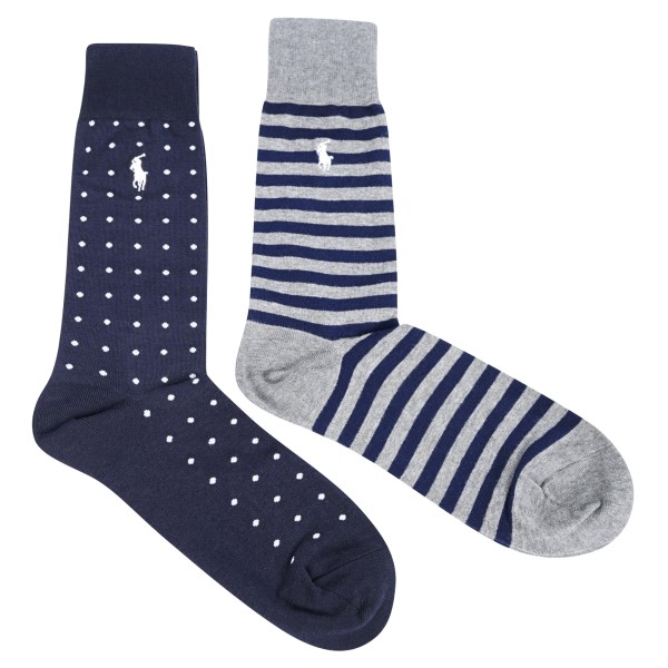 Polo Ralph Lauren - Set di 2 paia di calze multicolore per uomo | 449655259002