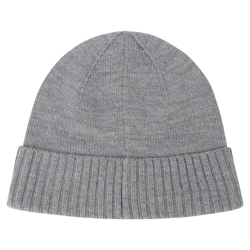 Polo Ralph Lauren - Cappello grigio in lana merino con logo ricamato sul fronte