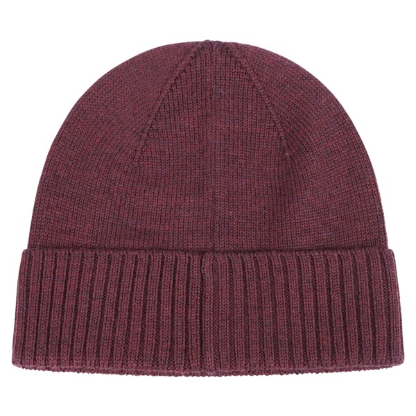 Polo Ralph Lauren - Cappello bordeaux in lana merino con logo ricamato sul