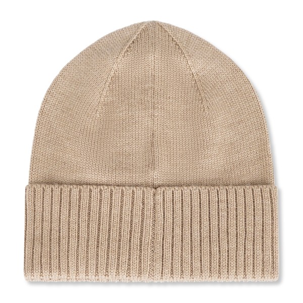 Polo Ralph Lauren - Cappello beige in lana merino con logo ricamato sul fronte