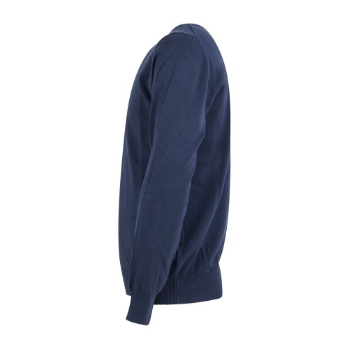 Roy Roger's - Maglione girocollo blu in cotone per uomo | rru502cn46xxxx c0048 2