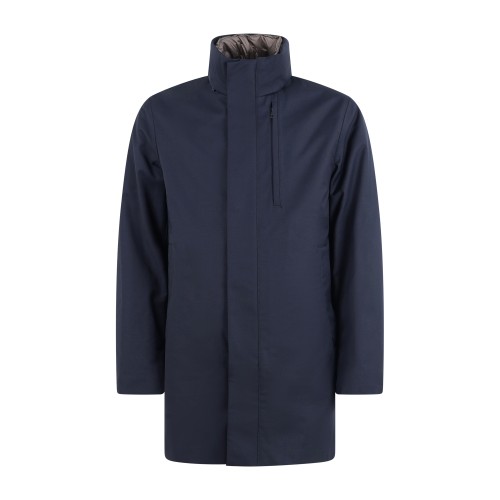 DUNO - Impermeabile blu con piumino interno staccabile per uomo | blake mio