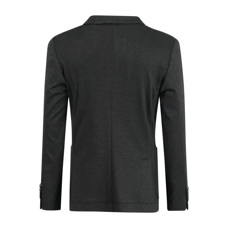 Havana & Co - Giacca verde monopetto in jersey di cotone per uomo | h2608 g5566