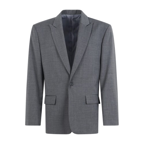 Marsem - Giacca grigia vestibilità over in mistolana per uomo | g092 t218