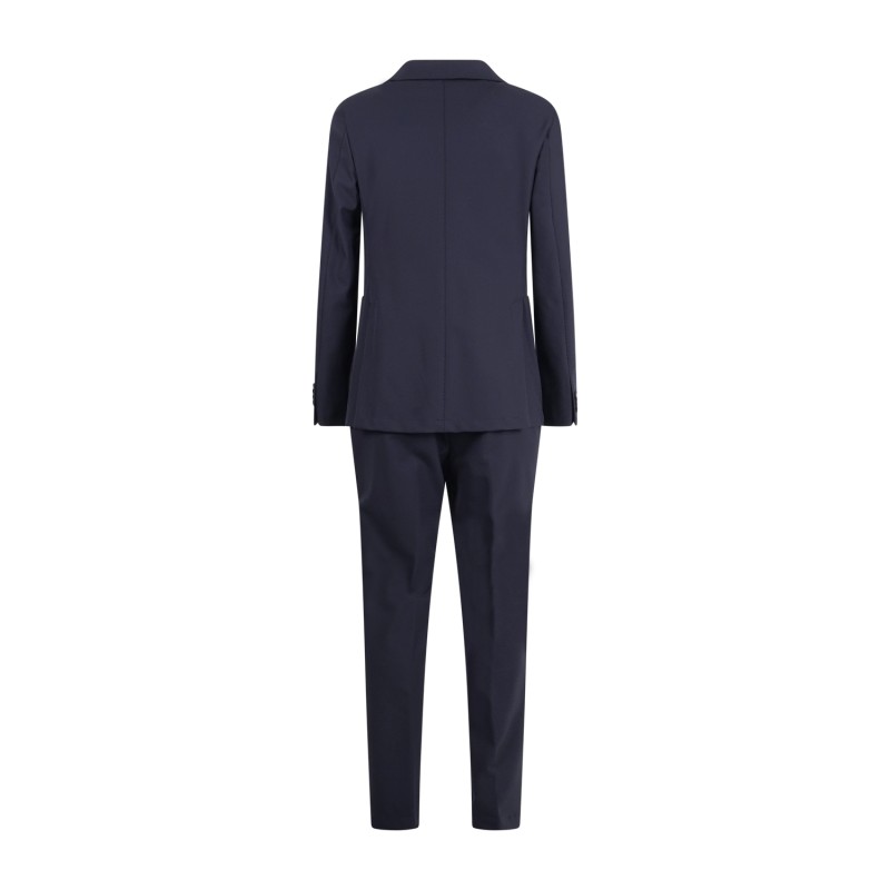 L.B.M. 1911 - Abito blu monopetto travel in tessuto tecnico per uomo | m2844