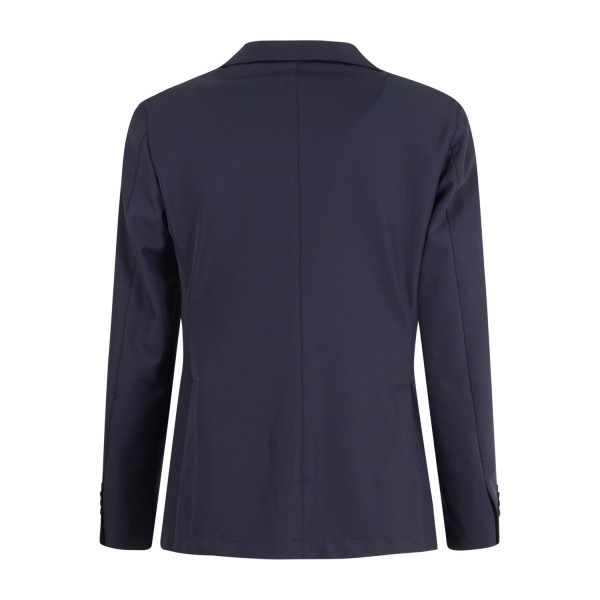 L.B.M. 1911 - Abito blu monopetto travel in tessuto tecnico con pantalaccio per