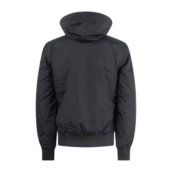 Dickies - Giubbotto nero New Sarpy con cappuccio in tessuto impermeabile per