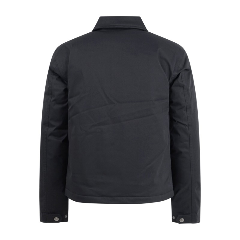 Dickies - Giubbotto nero Eisenhower taglio dritto con collo italiano per uomo |