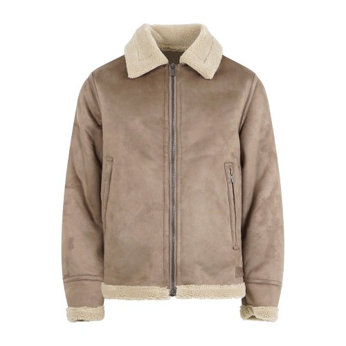 Hamaki-Ho - Giubbotto marrone in ecomontone per uomo | gbi1620h fa marrone