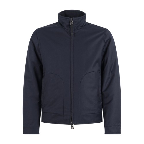 DUNO - Giubbotto blu in lana tecnica per uomo | prince bolzano 845blu scuro