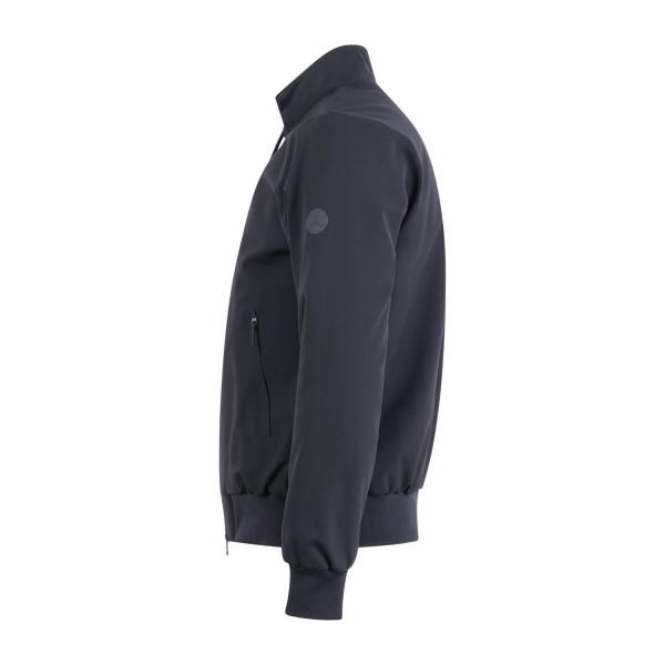 People of Shibuya - Giubbotto blu con patch logo gommato per uomo | shibuya