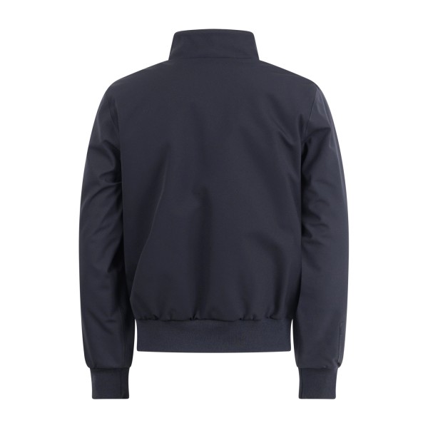 People of Shibuya - Giubbotto blu con patch logo gommato per uomo | shibuya