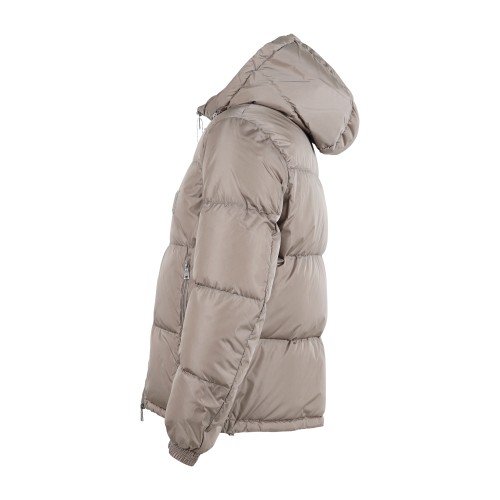 Armani Exchange - Giubbotto beige in tessuto opaco e trapuntato per uomo | 2