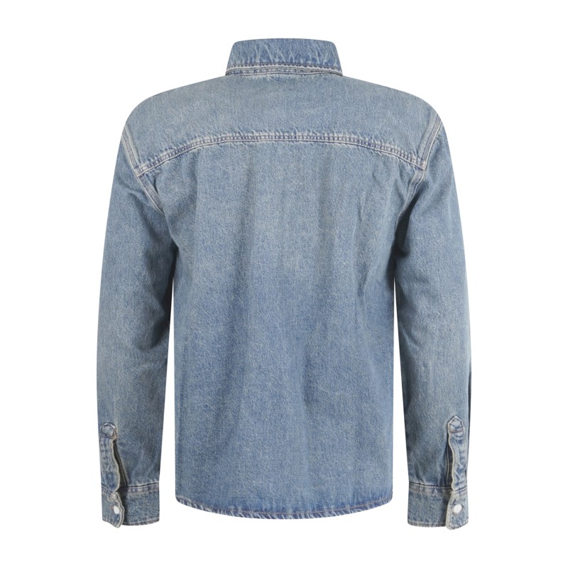 Dickies - Camicia denim Mechanic in jeans per uomo | dk0a87pxl231