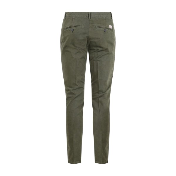Roy Roger's - Pantalone verde tasca a filo new rolf per uomo | rru013c8700112