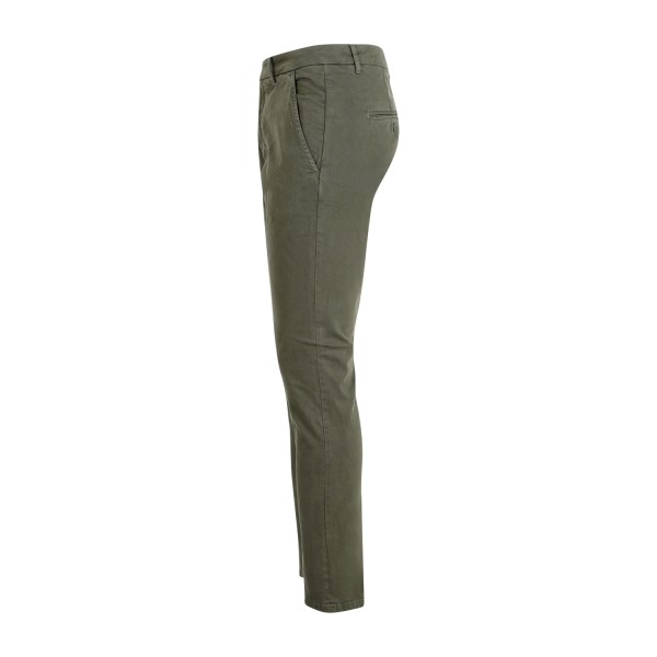 Roy Roger's - Pantalone verde tasca a filo new rolf per uomo | rru013c8700112