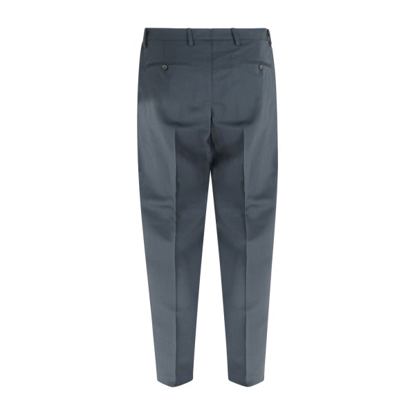 Briglia 1949 - Pantalone verde Portobellos in lana marzotto per uomo |