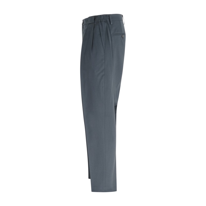 Briglia 1949 - Pantalone verde Portobellos in lana marzotto per uomo |