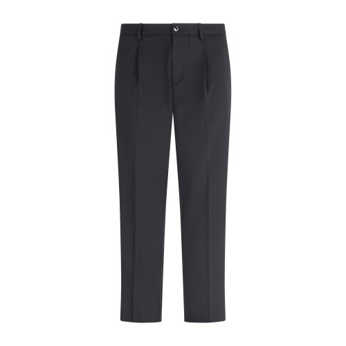 Daniele Alessandrini - Pantalone nero con pence per uomo | da1fw26p106 101black