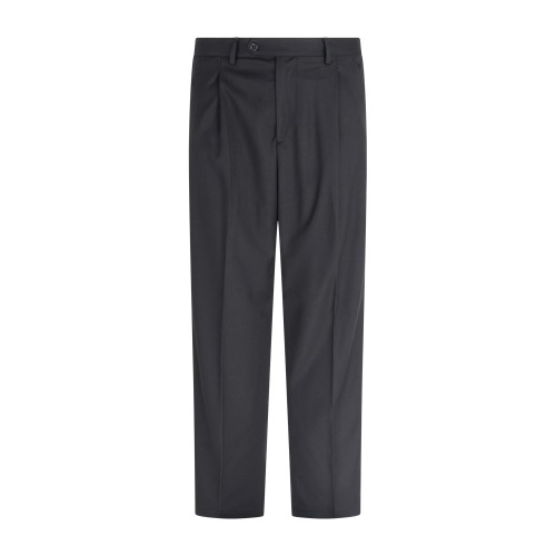 Marsem - Pantalone nero con fondo a palazzo per uomo | p056 t015 090nero