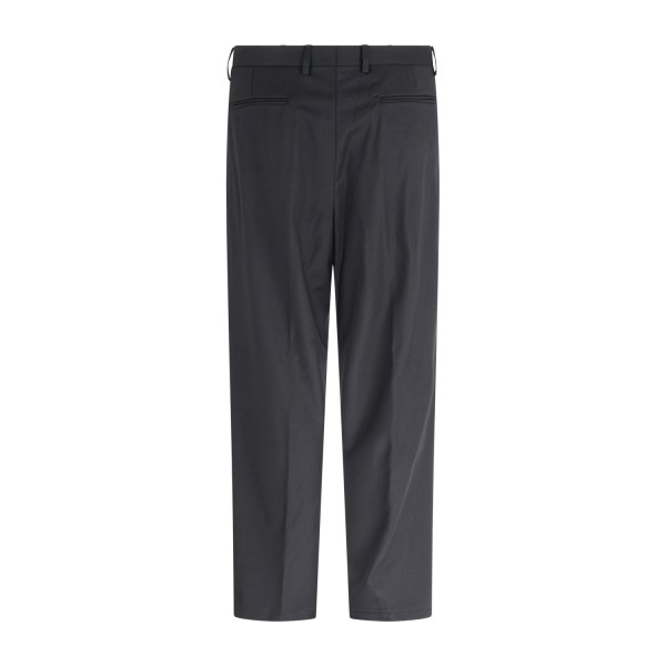 Marsem - Pantalone nero con fondo a palazzo per uomo | p056 t015 090nero