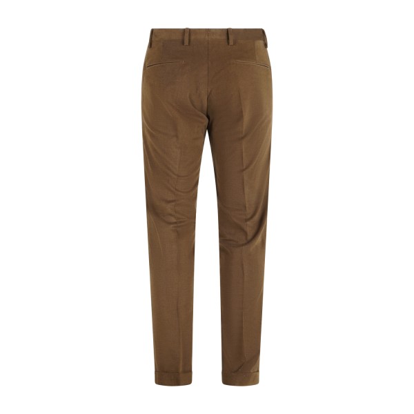 Briglia 1949 - Pantalone marrone tasca a filo in cotone manopesca per uomo |
