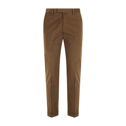 Briglia 1949 - Pantalone marrone tasca a filo in cotone manopesca per uomo |