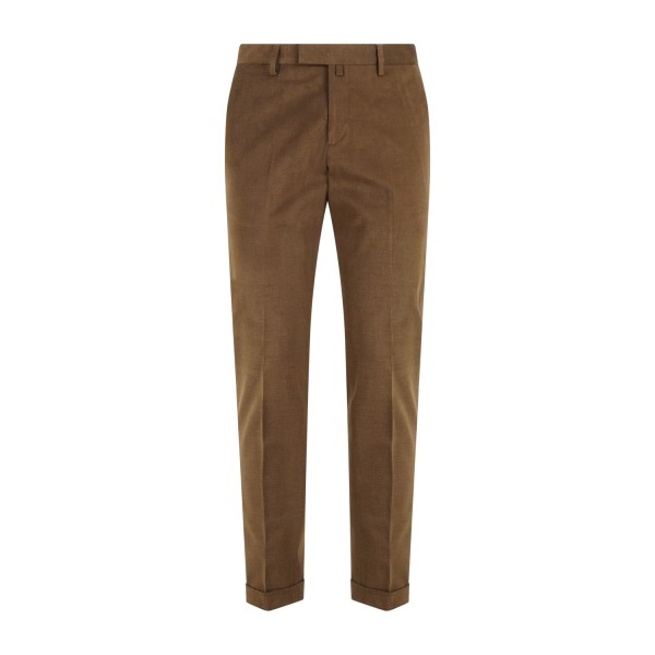 Briglia 1949 - Pantalone marrone tasca a filo in cotone manopesca per uomo |