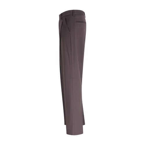 Marsem - Pantalone marrone con fondo a palazzo per uomo | p056 t015 060moro 2
