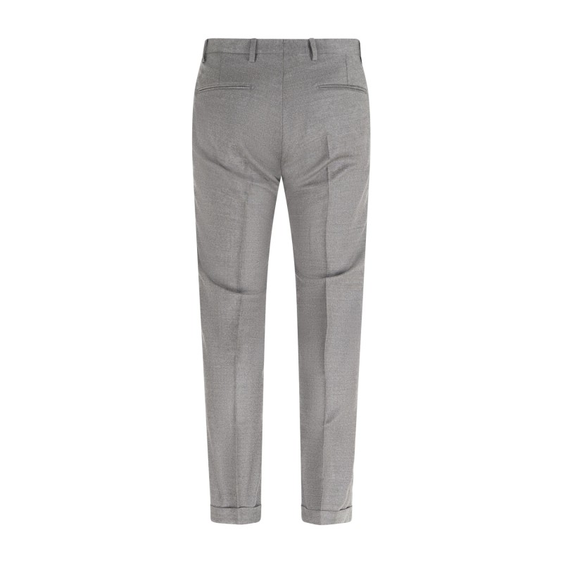 Briglia 1949 - Pantalone marrone Bg03s tasca a filo in lana di Marzotto per