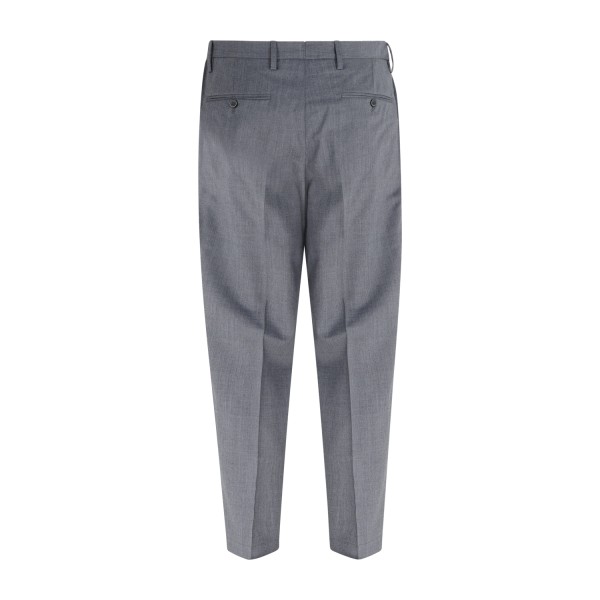 Briglia 1949 - Pantalone grigio Portobellos in lana marzotto per uomo |