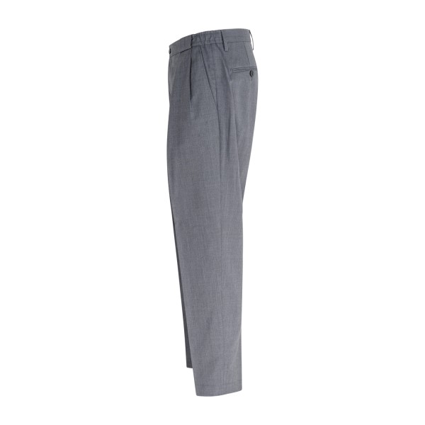 Briglia 1949 - Pantalone grigio Portobellos in lana marzotto per uomo |