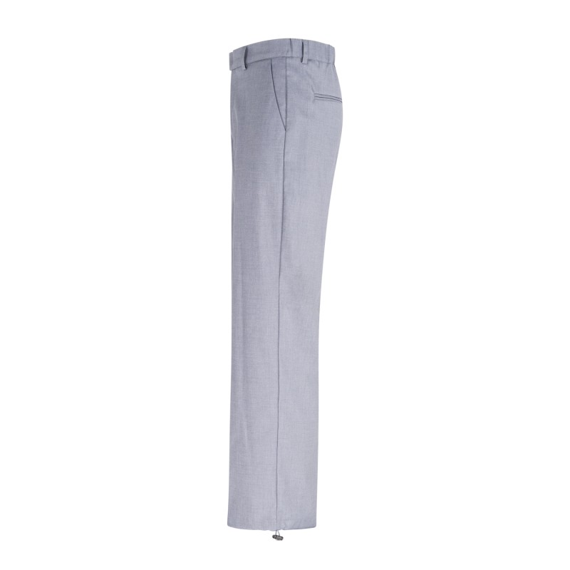 Richmond X - Pantalone grigio Monge taglio dritto con laccio elastico sul fondo