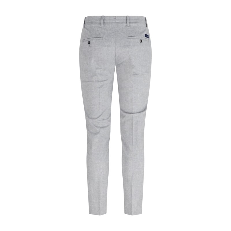 Barbati - Pantalone grigio Cyrus fantasia spigata per uomo | p-cyrus-s 225682