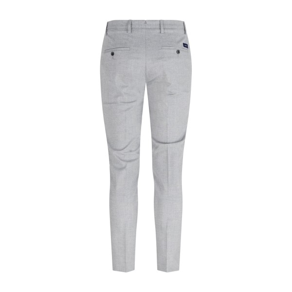 Barbati - Pantalone grigio Cyrus fantasia spigata per uomo | p-cyrus-s 225682