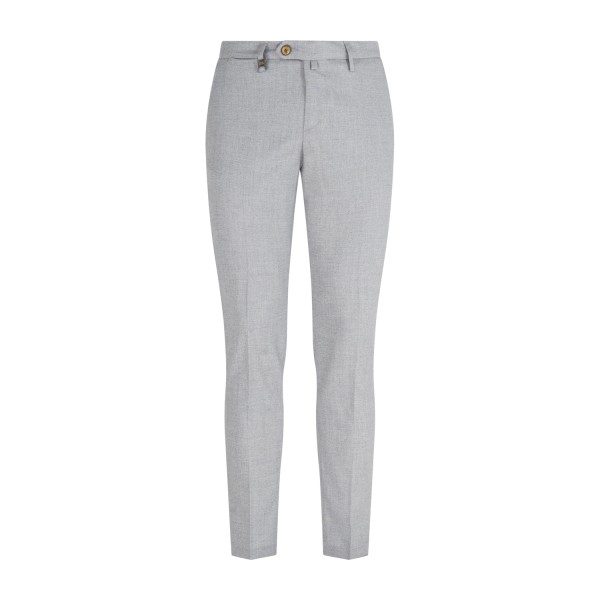 Barbati - Pantalone grigio Cyrus fantasia spigata per uomo | p-cyrus-s 225682