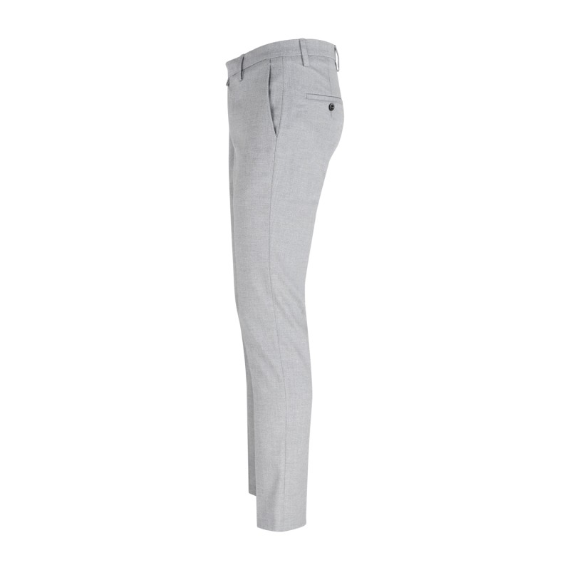 Barbati - Pantalone grigio Cyrus fantasia spigata per uomo | p-cyrus-s 225682