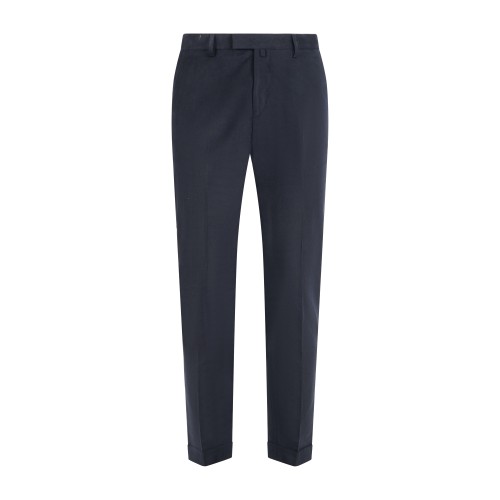 Briglia 1949 - Pantalone blu tasca a filo in cotone manopesca per uomo | bg03s