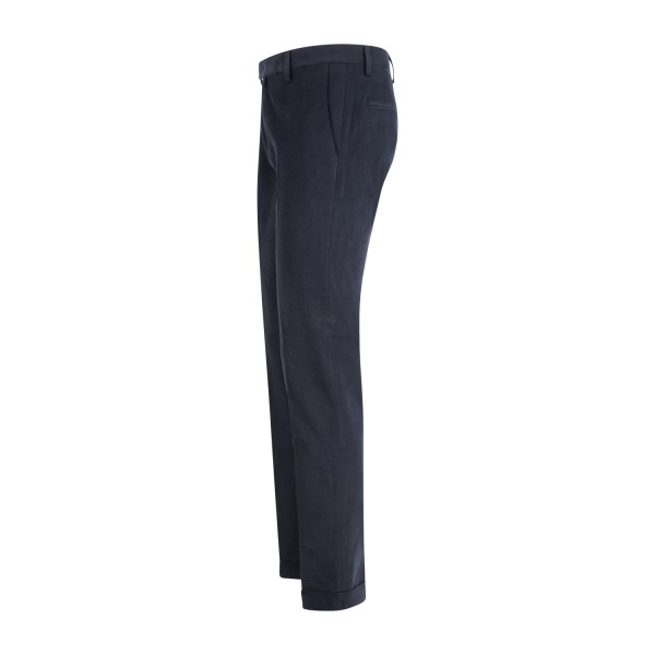 Briglia 1949 - Pantalone blu tasca a filo in cotone manopesca per uomo | bg03s