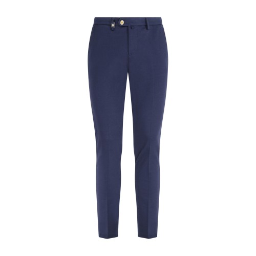 Barbati - Pantalone blu Cyrus in jersey per uomo | p-cyrus-s 225912 00089blue