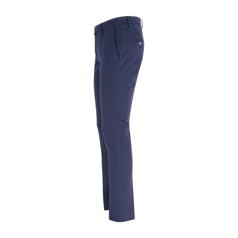 Barbati - Pantalone blu Cyrus in jersey per uomo | p-cyrus-s 225912 00089blue