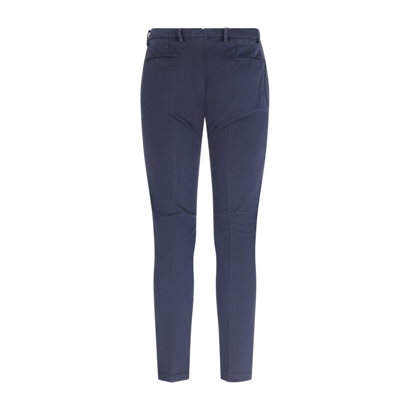 Briglia 1949 - Pantalone blu Bg04 tasca a filo in cotone per uomo | bg04 400008