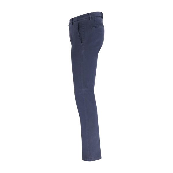 Briglia 1949 - Pantalone blu Bg04 tasca a filo in cotone per uomo | bg04 400008