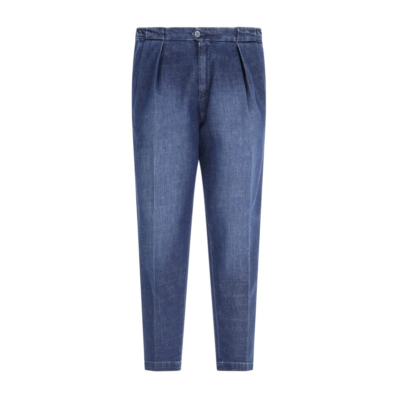 Briglia 1949 - Jeans denim Portobellos con pence per uomo | portobellod 400195