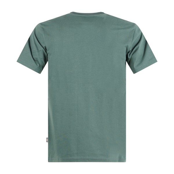 Dickies - T-shirt verde con stampa logo sul fronte per uomo | dk0a4xdbpin1