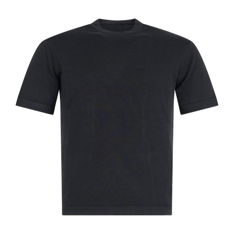Armani Exchange - T-shirt nero girocollo in maglia per uomo | xm001924 af18947